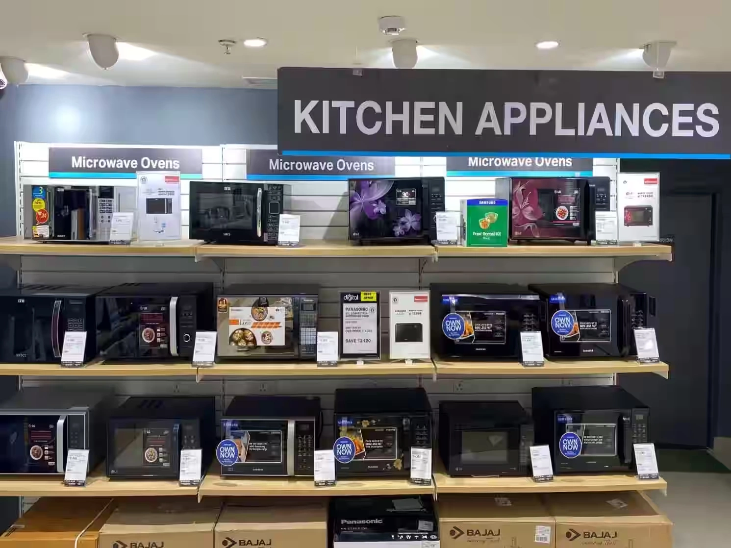Microwave Ovens & Kitchen Appliances